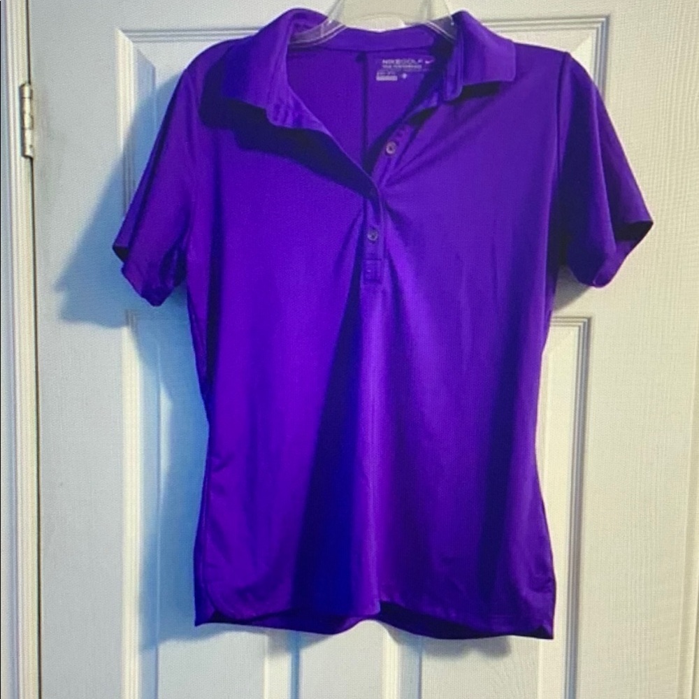 Women's Purple Polo Shirt